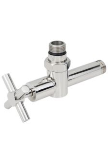 Стилье запорный (крестовой) G 1/2&quot; НР х G 1/2&quot; НР арт. 01002-1212