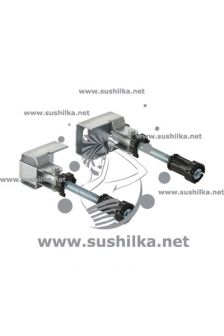 Комплект угловых крепежных элементов Duofix, Geberit 111.835.00.1