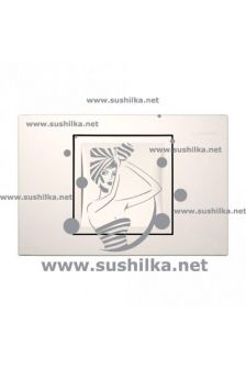 Смывная клавиша Delta 40, белая, Geberit 115.130.11.1