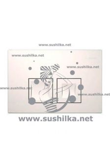 Смывная клавиша Delta 50, белая, Geberit 115.135.11.1