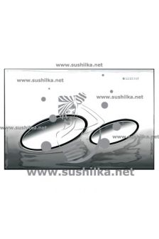 Клавиша Kappa к UP200, глянцевый хром, Geberit 115.228.21.1