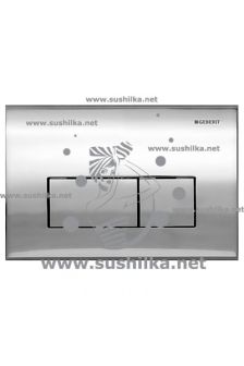 Клавиша Kappa 50 к UP200, глянцевый хром, Geberit 115.260.21.1