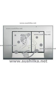 Клавиша Bolero к UP320/UP700, глянцевый хром, Geberit 115.777.21.1