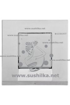 ручной пневмопривод смыва для писсуара Bolero HyTouch, матовый хром, Geberit 116.012.46.1