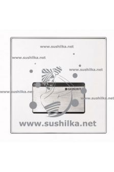 ручной пневмопривод смыва для писсуара Sigma 50 HyTouch, белый, Geberit 116.016.11.1