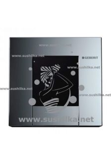 ИК привод смыва для писсуара Bolero HyTronic, батарея 9 В, матовый хром, Geberit 116.032.46.1