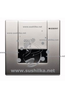 ИК привод смыва для писсуара Tango HyTronic, батарея 9 В, матовый хром, Geberit 116.034.46.1