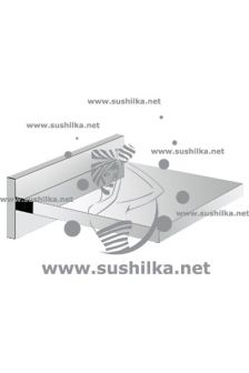 Grohe Allure 13317000 каскадный излив для ванны и душа, настенный монтаж