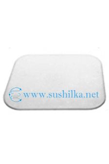 Разделочная доска, белый пластик 320x390 мм