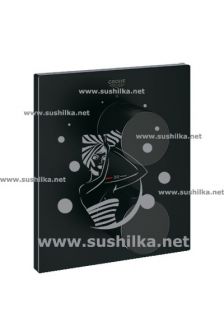 Grohe Grohtherm 3000 Cosmopolitan 19568KS0, термостат для душа, цвет - черный бархат