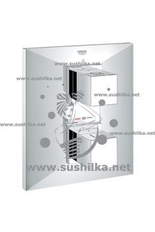 для душа Grohe Allure Brilliant 19791000, комплект верхней монтажной части встроенного термостата