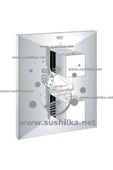 для ванны Grohe Allure Brilliant 19792000, комплект верхней монтажной части встроенного термостата