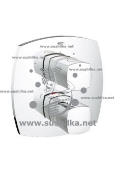термостатический для душа Grohe Grandera 19937000, комплект верхней монтажной части, хром