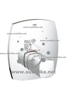 Grohe Grandera 19941000, комплект верхней монтажной части центрального термостата, хром