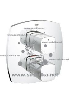 термостатический для ванны Grohe Grandera 19948000, комплект верхней монтажной части, хром