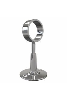 Крепеж телескопический для полотенцесушителей, с кольцом 1&quot; арт. 06420