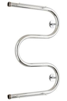 Полотенцесушитель водяной Стилье М-образный 2 полки 600х400 резьба-сгон 1&quot; 00014-6040