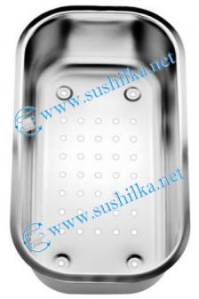 Многофункциональный коландер, нерж. сталь 180x340x90 мм