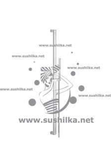 GROHE Euphoria Cube+ 27890000 Душевой гарнитур, душевая штанга 900мм, 9,5 л/мин