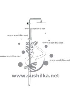 Grohe Euphoria Cube 27932000, душевая система с термостатом