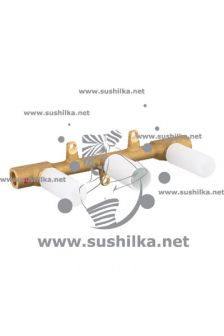 двухвентильный Grohe Ondus 29025000, встраиваемая монтажная часть