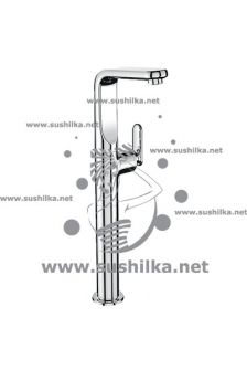для раковины Grohe Veris 32191000, свободностоящий, хромированный