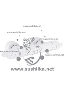 термостатический для душа Grohe Veris 34330LS0, цвет - белая луна