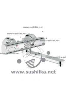 для раковины Grohe Eurosmart Cosmopolitan E 36332000, инфракрасная электроника с термостатом, 6V, излив 220 мм