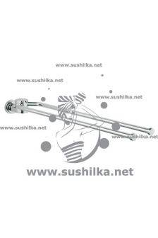 Atrio 40308000, держатель для полотенца, двойной