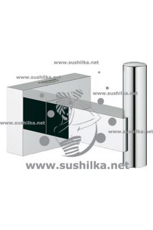  Essentials Cube 40511000, крючок для банного халата