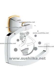 Grandera 40625IG0,  держатель туалетной бумаги, цвет хром/золото