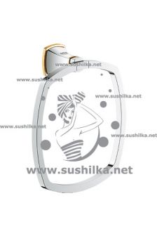 Grandera 40630IG0,  кольцо для полотенца, цвет хром/золото