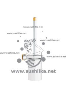 Grandera 40632IG0, туалетный &quot;ершик&quot; в комплекте, цвет хром/золото