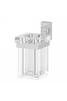 LINEAG TIF 904 Держатель со стаканом (хрусталь; хром - стразы)