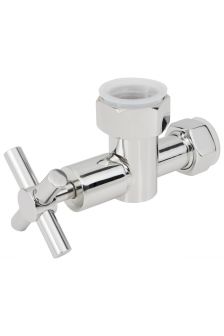 Вентиль   запорный крестовой  G 1&quot; НГ х G 3/4&quot; НГ 01002-1034