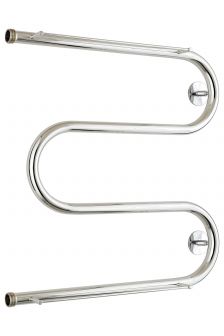 Полотенцесушитель водяной Стилье М-образный 2 полки 600х600 резьба-сгон 1&quot; 00014-6060