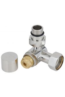 Вентиль   3D левый под шестигранник (G 1/2&quot; НР х G 3/4&quot; НГ) 12-1406-1234