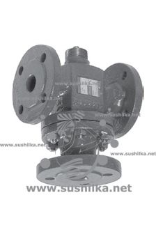 регулирующий 3-ходовой, серый чугун, ф/ф Ду 150 Ру 10 Tmax=120°С Kv=310/267, Clorius M3F