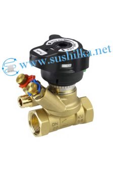 резьбовой с ниппелями и дренажем Danfoss MSV-BD Ду 25 ВР Kvs 9,5 код 003Z4003