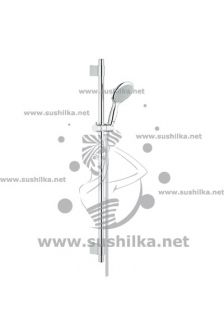 GROHE 27759000 Power&amp;Soul Душевой гарнитур 115, душевая штанга 900 мм