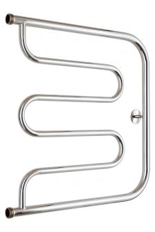 Полотенцесушитель водяной Стилье Тандем 600х600 резьба-сгон 1&quot; 00011-6060