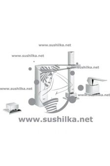 для ванны на 4 отверстия с ручным душем GROHE Allure Brilliant арт. 19787000