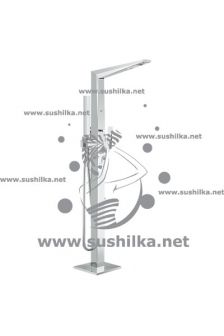 напольный для ванны GROHE Allure Brilliant арт. 23119000, однорычажный