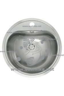 Reginox Atlantis L LUX OSP  (c/box) ∅ 460, нержавеющая сталь, зеркальная полировка