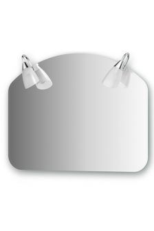 Зеркало со светильниками (70х55 см) ELLUX CLASSIC CLA-A2 0009