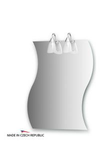 Зеркало со светильниками (60х75 см) ELLUX CLASSIC CLA-A2 0425