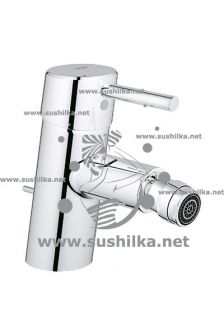 для биде Grohe Concetto New 32208001, с донным клапаном