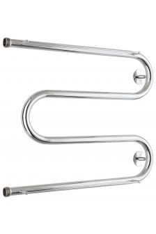 Полотенцесушитель водяной Стилье М-образный 2 полки 500х650 резьба-сгон 1&quot; 00014-5065