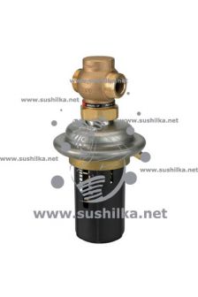 на обратном трубопроводе AVP Ду 15 Kv=1.6, 0.3-2.0 бар, Danfoss 003H6293