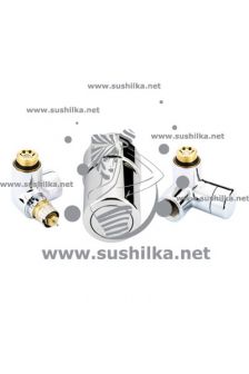 терморегулирующий тип RAX RA-URX RLV-X левый, хромированный, Danfoss 013G4004